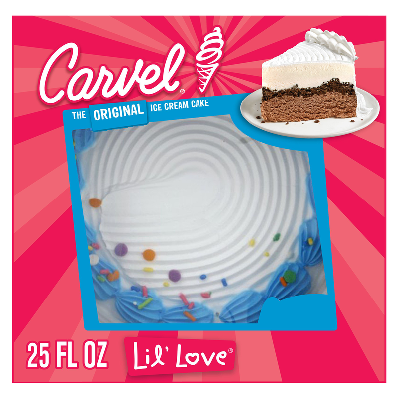 Carvel Ice Cream Cake Chocolate and Vanilla Ice Cream (Serves 5