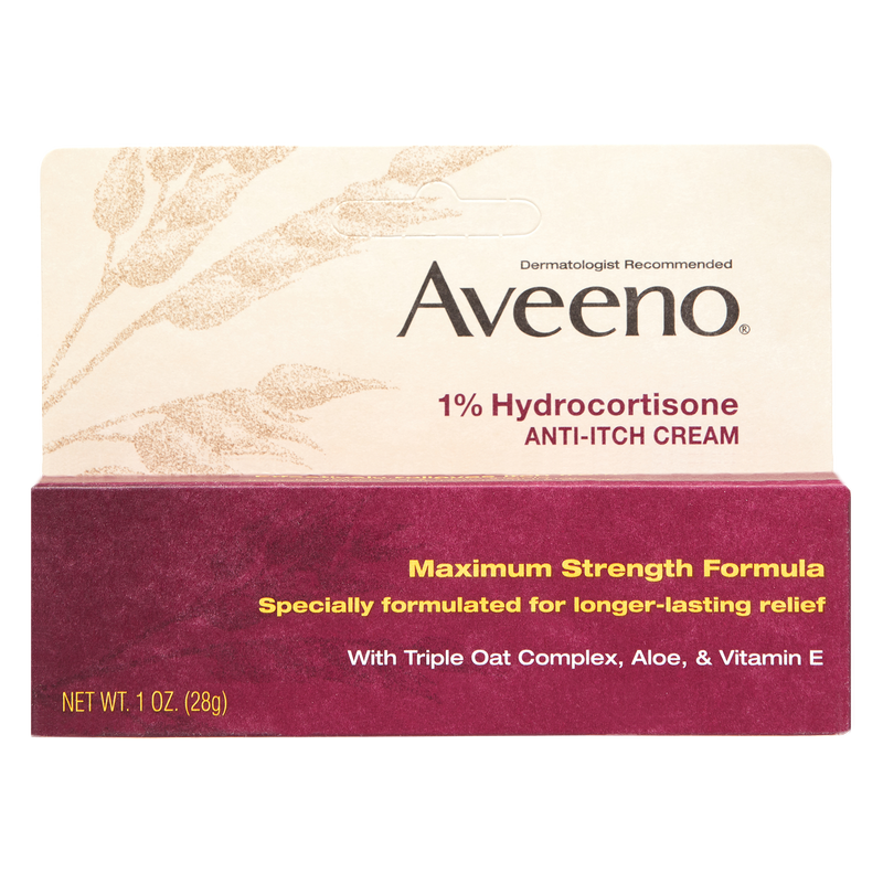 Aveeno Anti-Itch 1% Hydrocortisone Cream 1oz