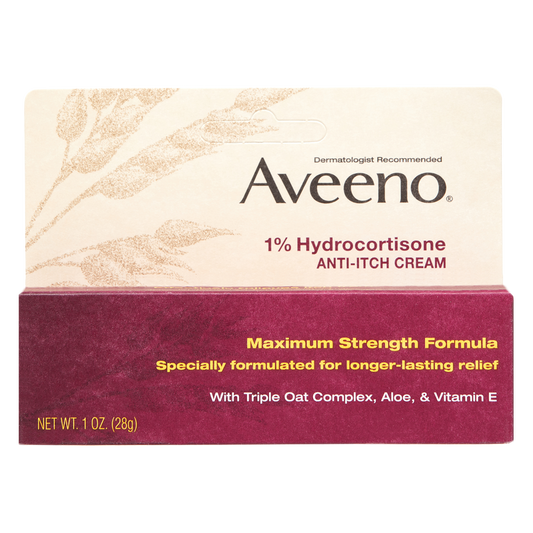 Aveeno Anti-Itch 1% Hydrocortisone Cream 1oz