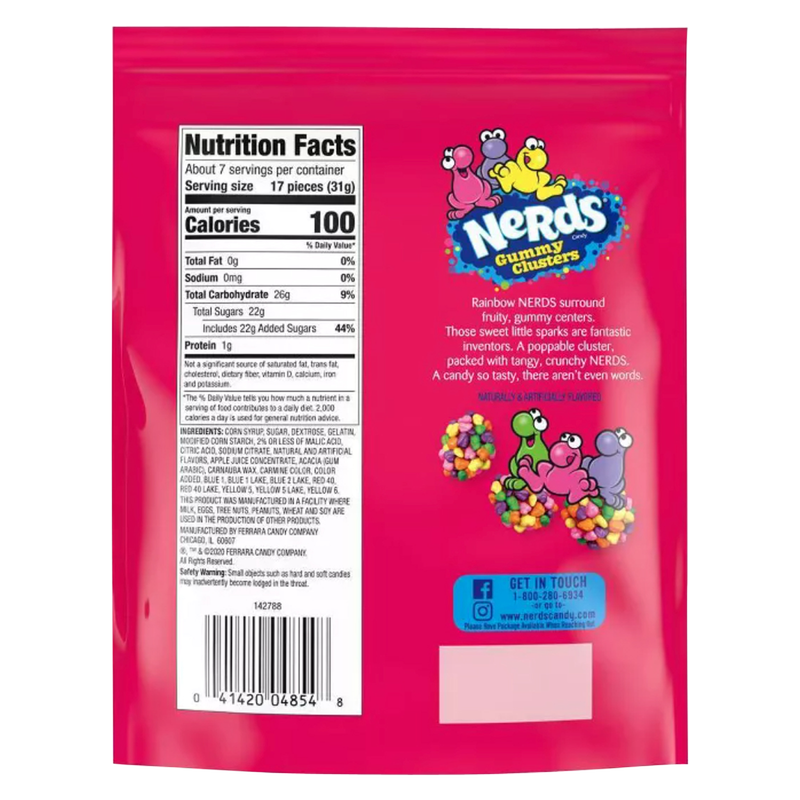 Nerds Gummy Clusters Candy 8oz