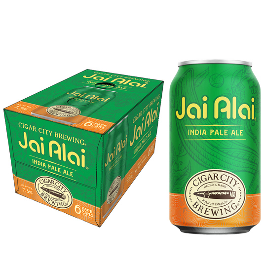 Cigar City Jai Alai IPA 6pk 12oz Can 7.5% ABV