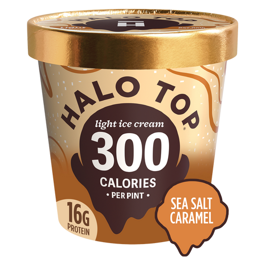 Halo Top Sea Salt Caramel Ice Cream Pint