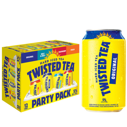 Twisted Tea Party Pack 12pk 12oz Can 5.0% ABV