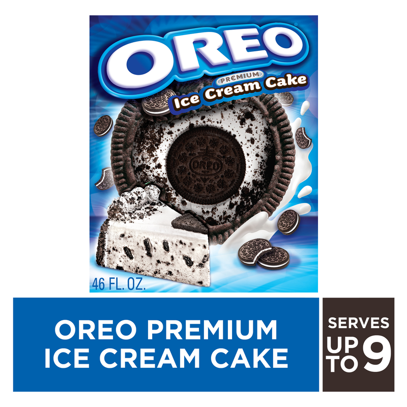 Oreo Vanilla Ice Cream Cake (Serves 9)