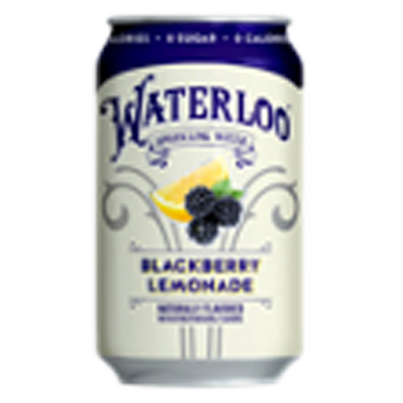 Waterloo Sparkling Blackberry Lemonade Water 12pk 12oz Can