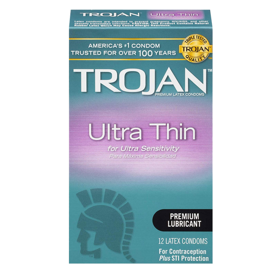 Trojan Ultra Thin Condoms 12ct