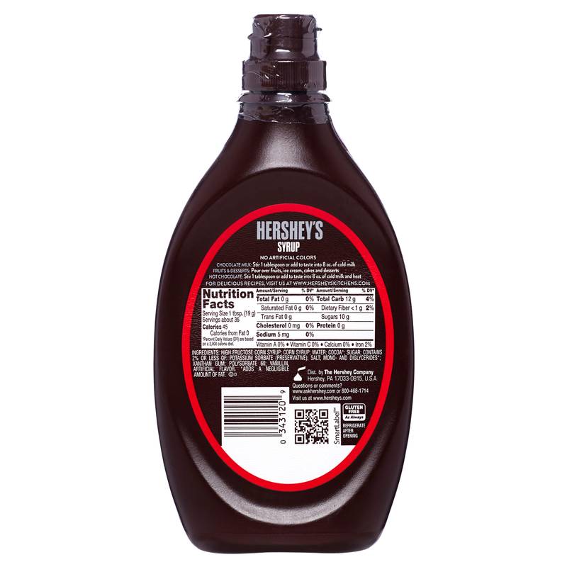 Hershey's Chocolate Syrup 24oz