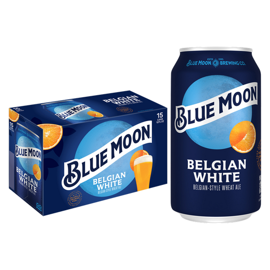 Blue Moon Belgian White 15pk 12oz Can 5.4% ABV