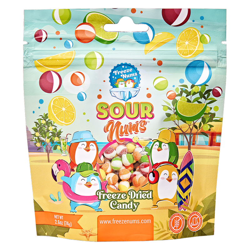 Sour Nums Freeze Dried Candy 2.6oz