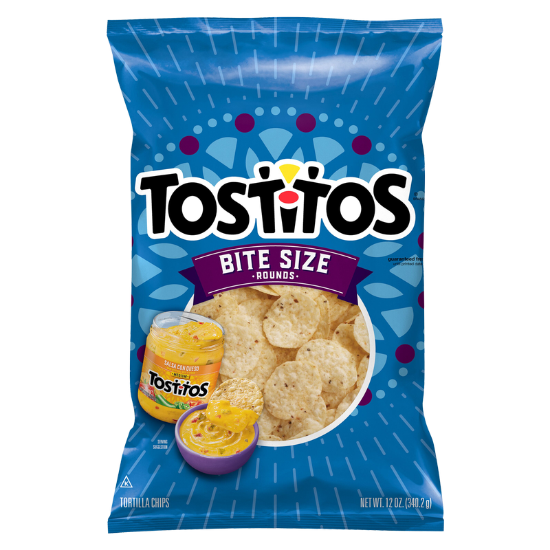 Tostitos Bite Size Rounds Corn Tortilla Chips 12oz