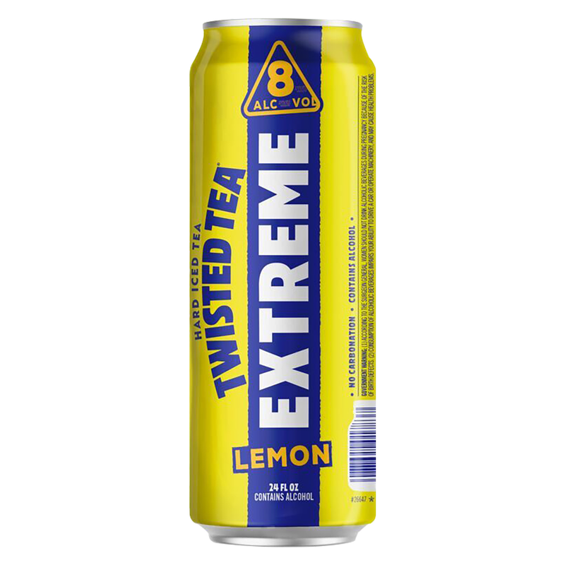 Twisted Tea Extreme Lemon Single 24oz Can 8% ABV