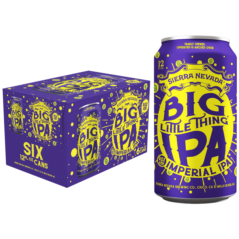 Sierra Nevada Big Little Thing Imperial IPA 6pk 12oz Can 9.0% ABV