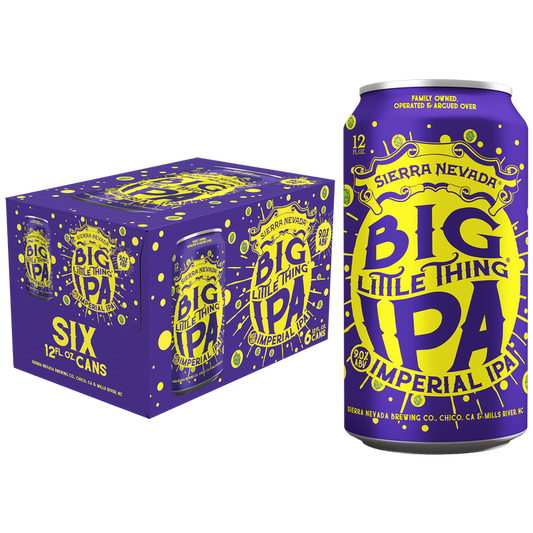 Sierra Nevada Big Little Thing Imperial IPA 6pk 12oz Can 9.0% ABV