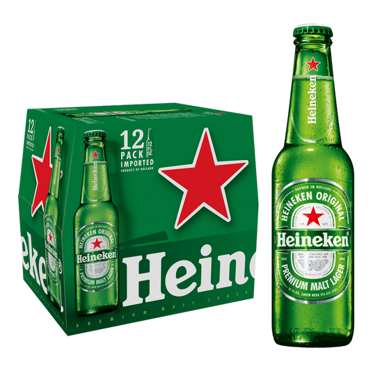 Heineken 12pk 12oz Btl 5.0% ABV