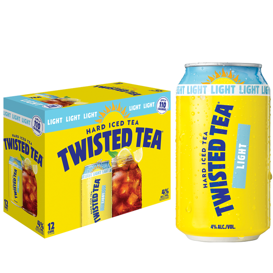 Twisted Tea Light 12pk 12oz Can 5.0% ABV