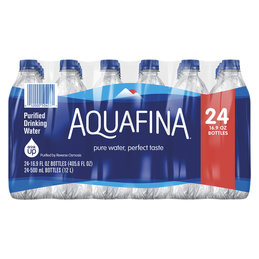 Aquafina Case Pack Water 16.9oz 24ct Btl