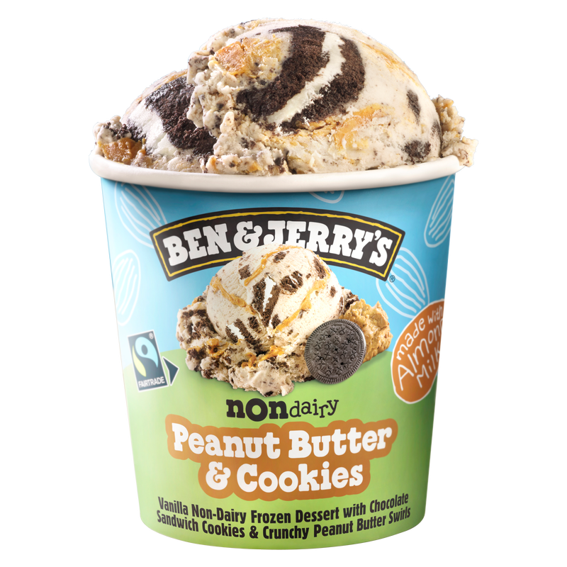 Ben & Jerry's Non-Dairy P.B. & Cookies Pint Dessert Pint