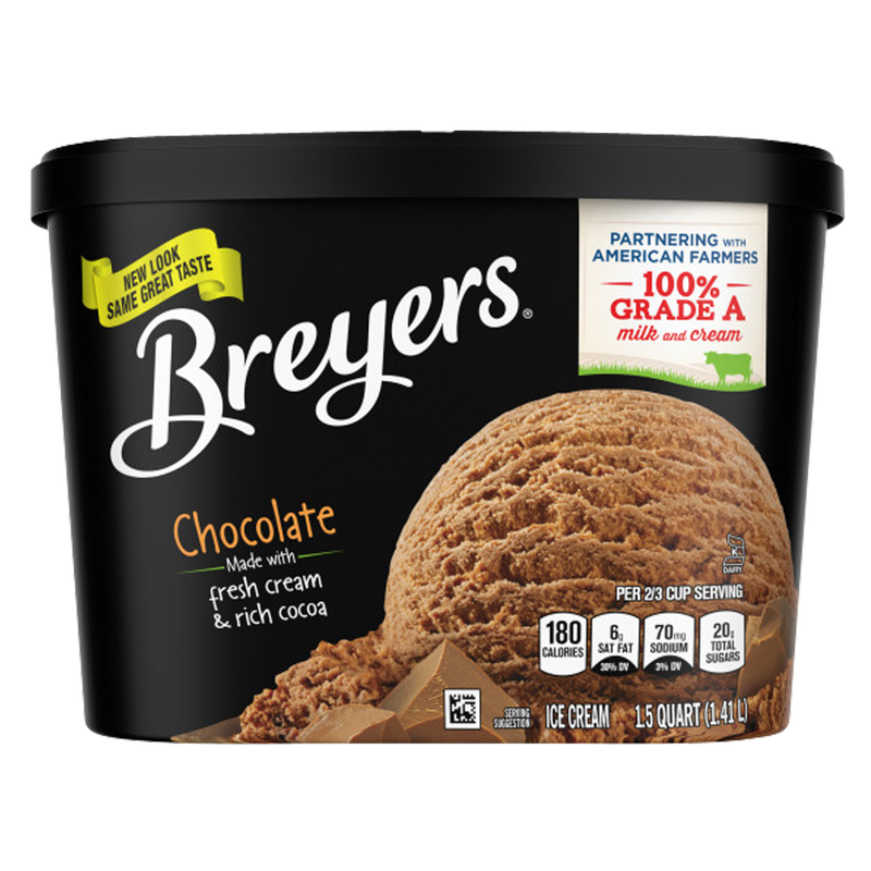 Breyers Chocolate Ice Cream 48oz