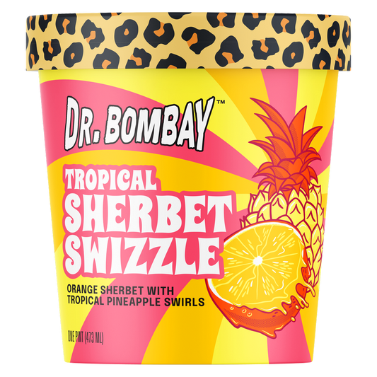 Dr. Bombay Tropical Sherbet Swizzle Ice Cream Pint