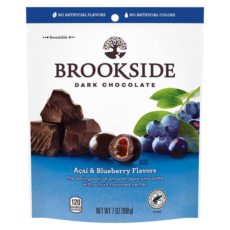 Brookside Dark Chocolate Acai & Blueberry Flavored Snacks 7oz