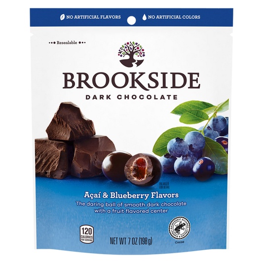 Brookside Dark Chocolate Acai & Blueberry Flavored Snacks 7oz