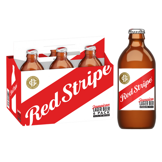 Red Stripe Jamaican Lager 6pk 12oz Btl 4.7% ABV