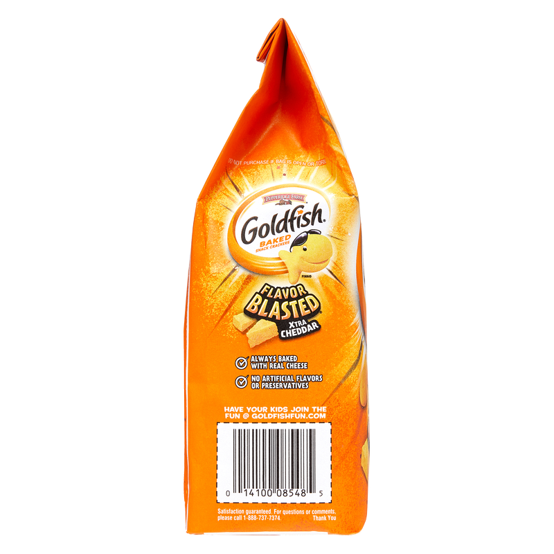 Goldfish Flavor Blasted Xtra Cheddar Crackers 6.6oz