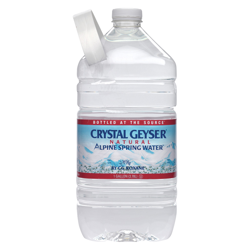 Crystal Geyser Alpine Spring Water 1 Gallon