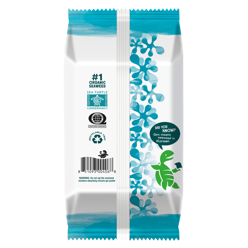 Gimme Organic Sea Salt Premium Roasted Seaweed .35oz