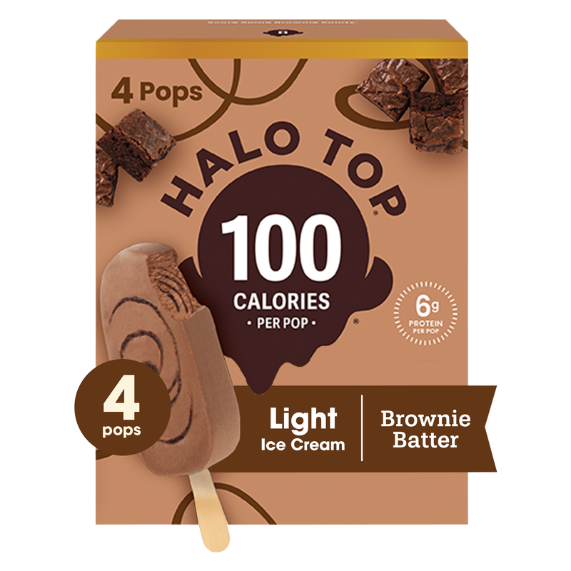 Halo Top Pops Brownie Batter 4ct