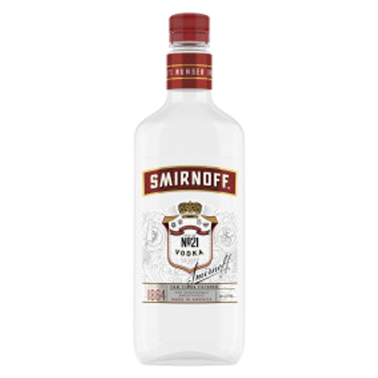 Smirnoff Vodka Plastic 750ml (80 Proof)