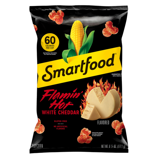 Smartfood Flamin' Hot White Cheddar Popcorn 6.25oz