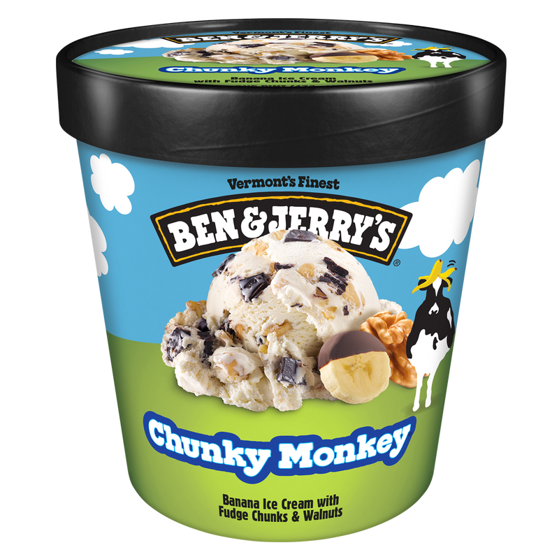 Ben & Jerry's Chunky Monkey Ice Cream Pint