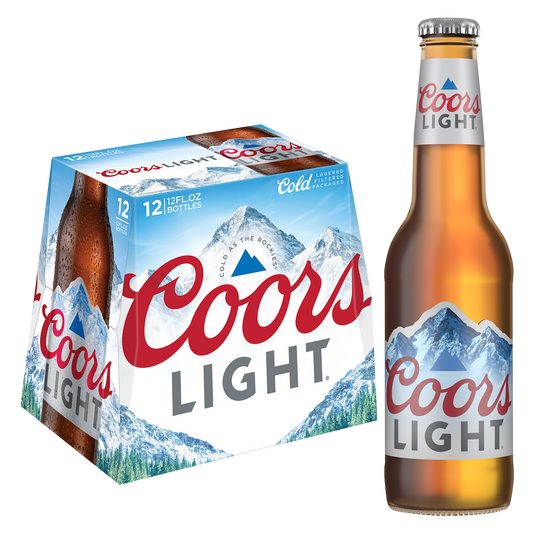 Coors Light 12pk 12oz Btl 4.2% ABV