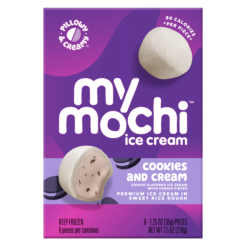 My Mochi Cookies & Cream Ice Cream 6ct