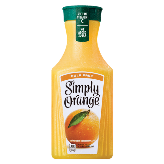 Simply Pulp Free Orange Juice 52oz