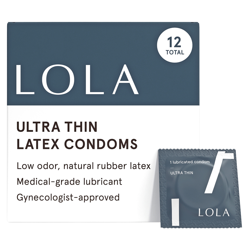 LOLA Ultra Thin Lubricated Condoms 12ct