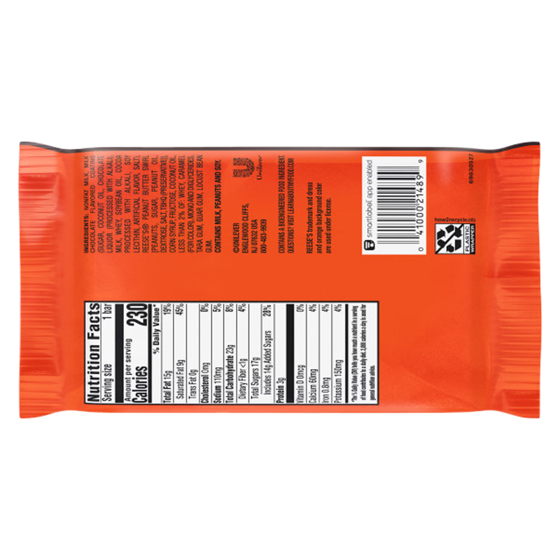 Reese's Peanut Butter Ice Cream Bar 1ct