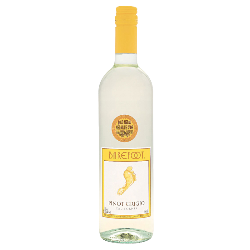 Barefoot Cellars Pinot Grigio Wine 750ml