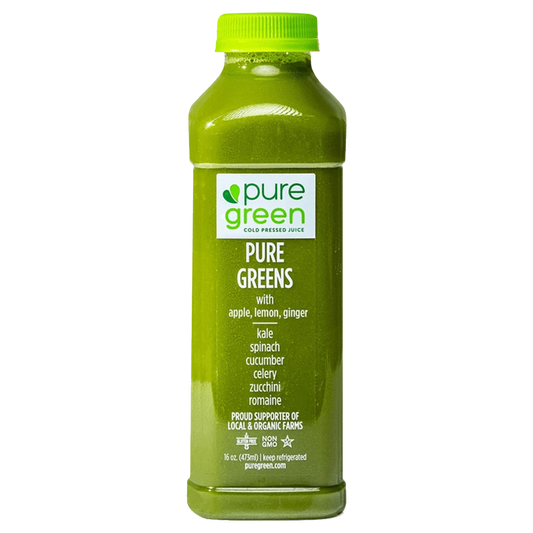 Pure Green Apple Lemon Ginger 16oz