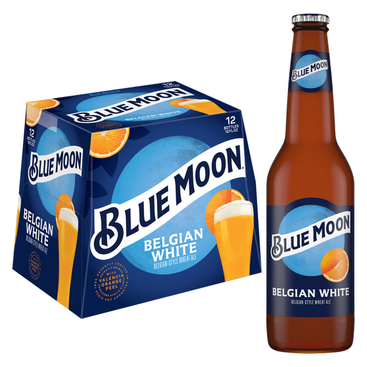 Blue Moon Belgian White 12pk 12oz Btl 5.4% ABV