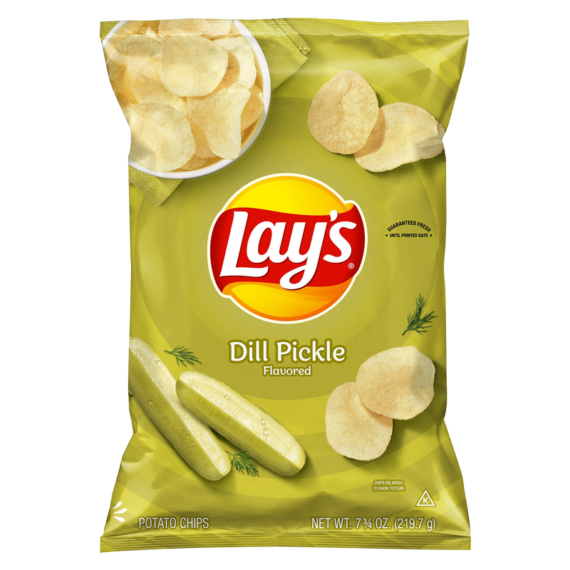 Lay's Cool Dill Pickle Potato Chips 7.75oz