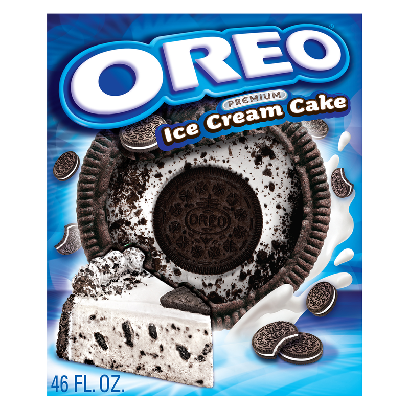 Oreo Vanilla Ice Cream Cake (Serves 9)