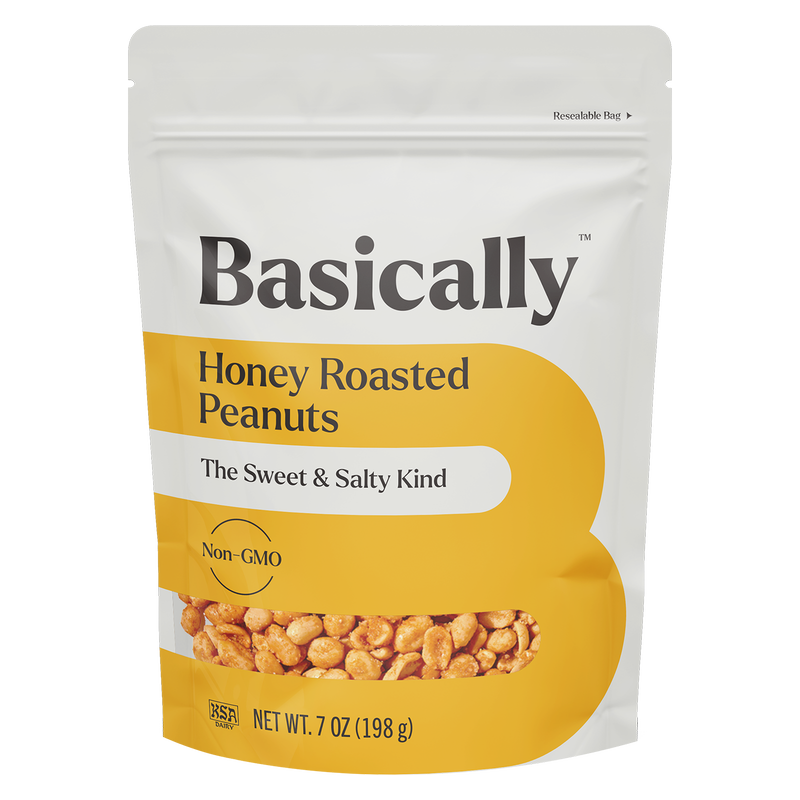 Basically Honey Roasted Peanuts 7oz