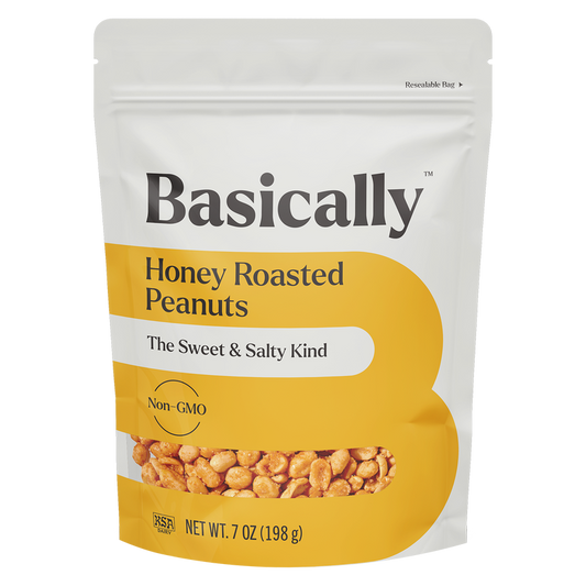 Basically Honey Roasted Peanuts 7oz