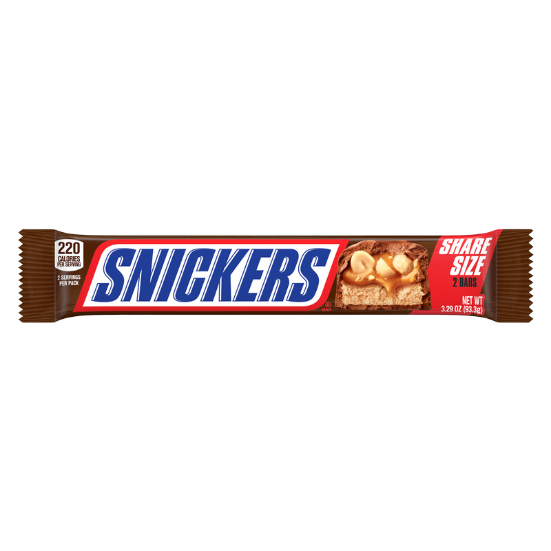 Snickers Candy Bar King Size 3.29oz