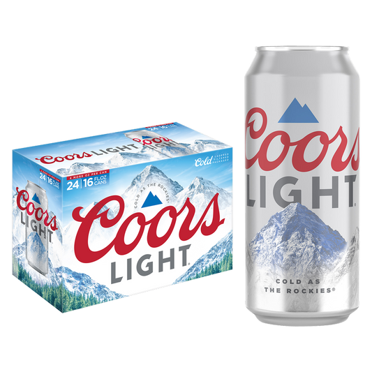 Coors Light 24pk 16oz Can 4.2% ABV