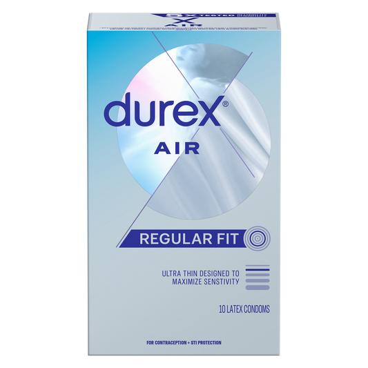 Durex Air Extra Thin Regular Fit Condoms 10 Ct