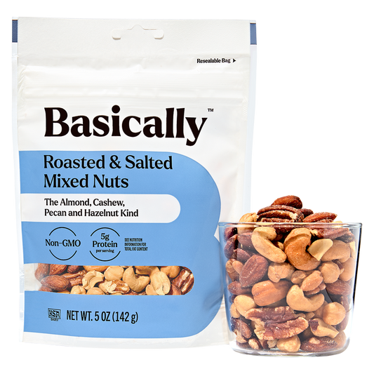 Basically Roasted & Salted Mixed Nuts 5oz