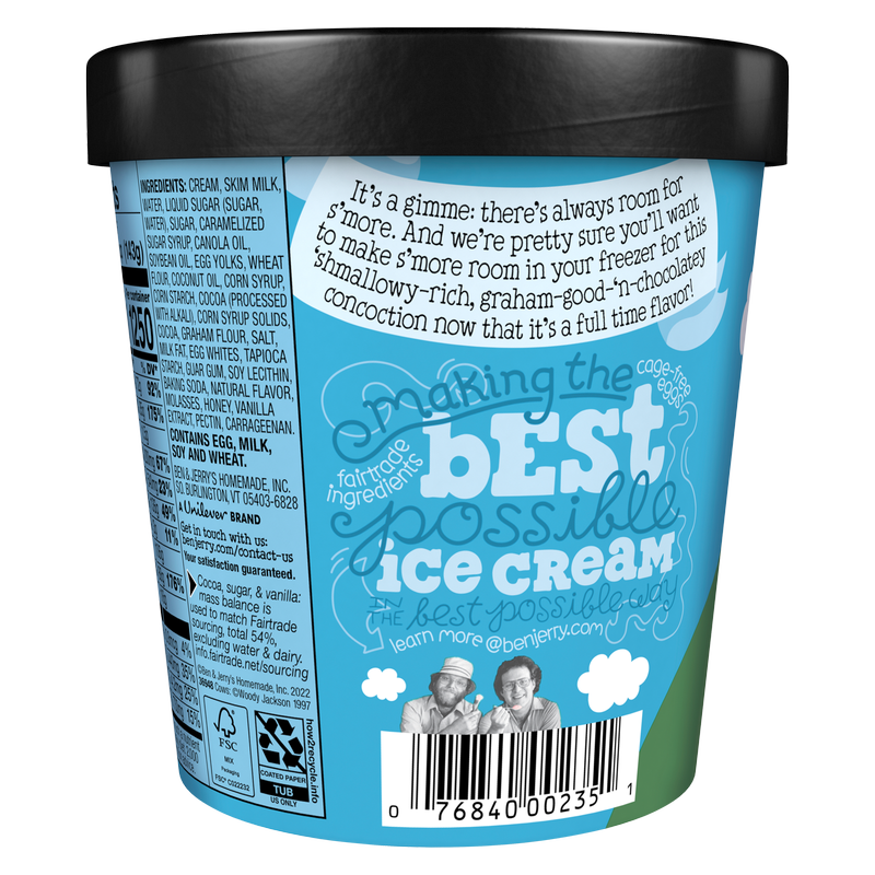 Ben & Jerry's Gimme S'More Ice Cream Pint